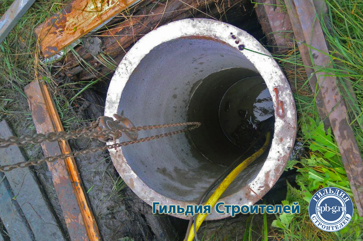 чистка и ремонт колодца в ленинградской области недорого